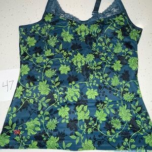 Ruby Ribbon Diva Lace Full Support Cami - Floral, size 40